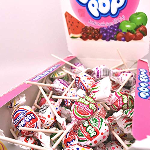 Charms Blow Pops, Assorted Flavors, 100-Count, 4lb 1oz Box