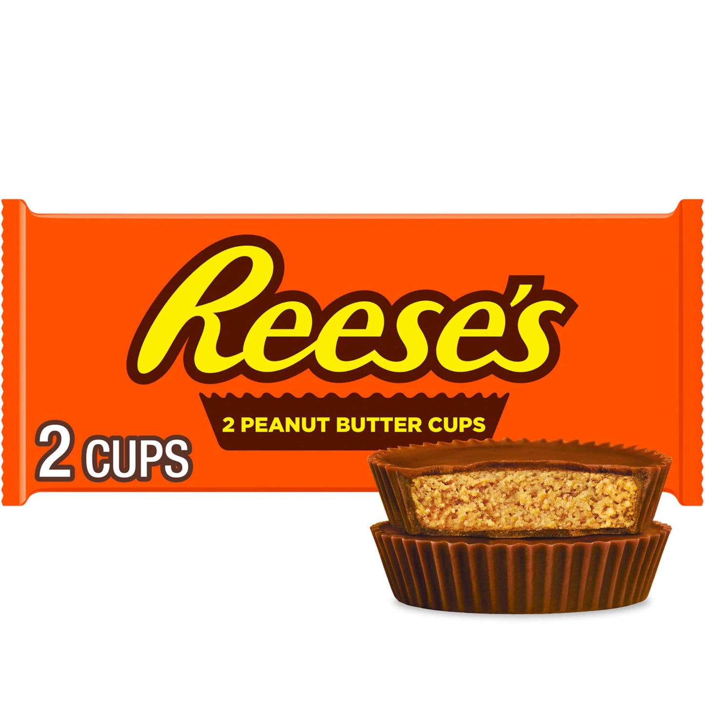 REESE'S Milk Chocolate Peanut Butter Cups, Candy Packs, 1.5 oz (36 Count)